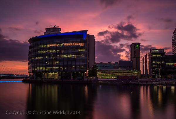 Salford Quays : Christine Widdall